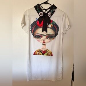 Vinizbena Frida Kahlo shirt dress
